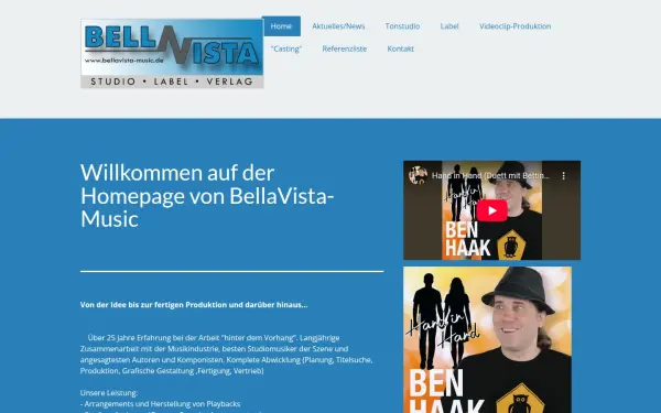 www.bellavista-music.de