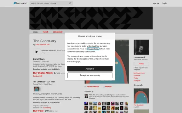 music.lukehoward.com