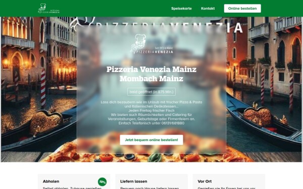 pizzeriaveneziamombach.de