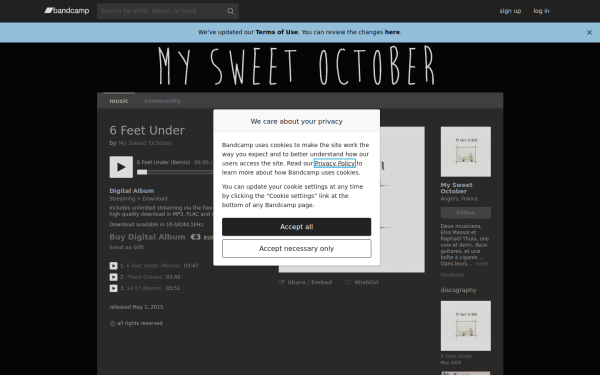 mysweetoctober.bandcamp.com