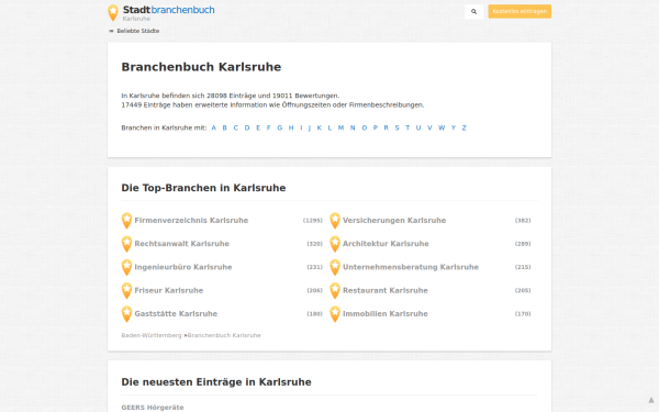 karlsruhe.stadtbranchenbuch.com