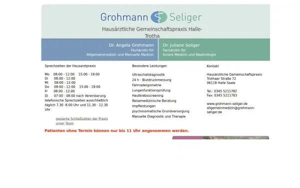 allgemeinmedizin-halle.de