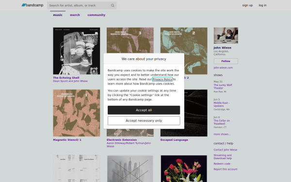 johnwiese.bandcamp.com