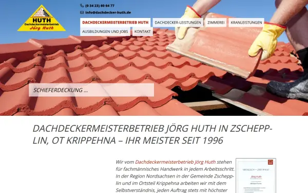 www.dachdecker-huth.de