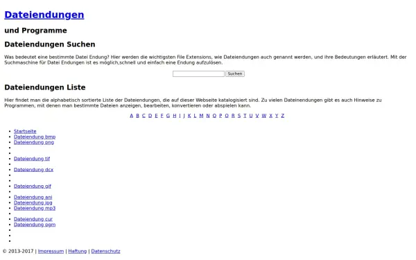 dateiendung-liste.de
