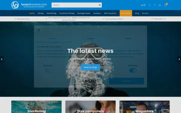 www.lucasdivestore.com