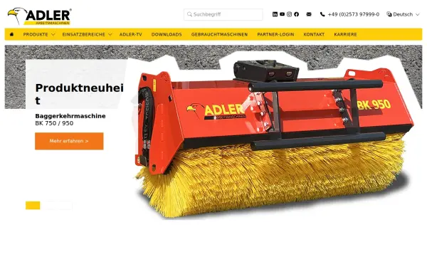 adler-arbeitsmaschinen.de