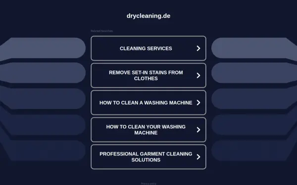 drycleaning.de