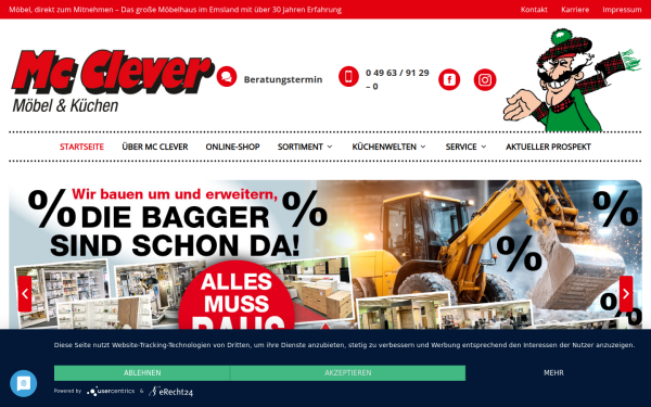 mcclever-moebel.de