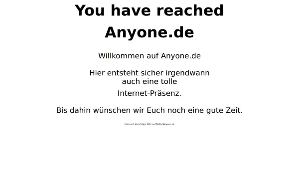 anyone.de