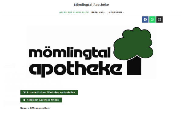 moemlingtalapotheke.de