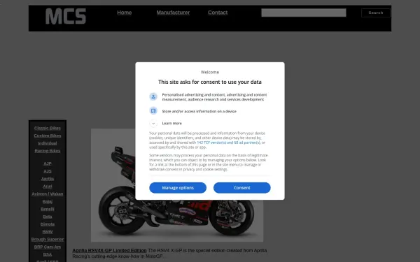 www.motorcyclespecs.co.za