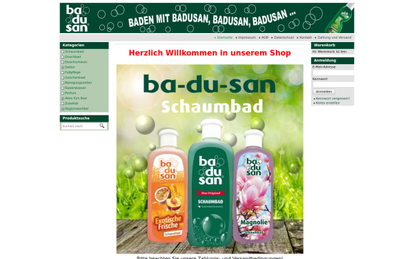 www.badusanshop.de