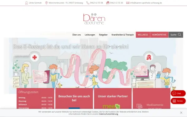 www.baeren-apotheke-schleswig.de