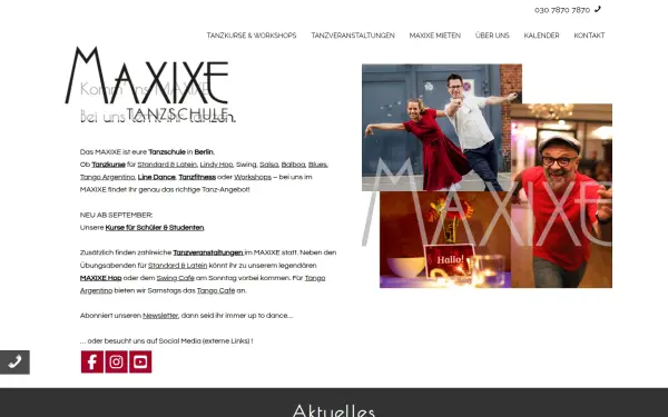 tanzschule-maxixe.de