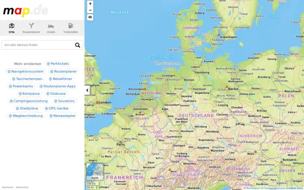 map.de
