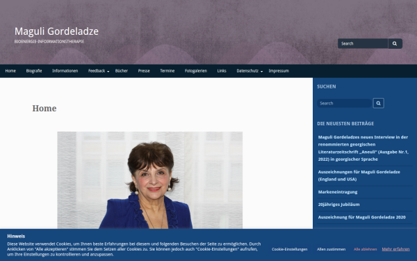 www.gordeladze.de