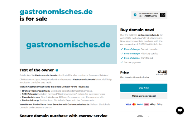 gastronomisches.de