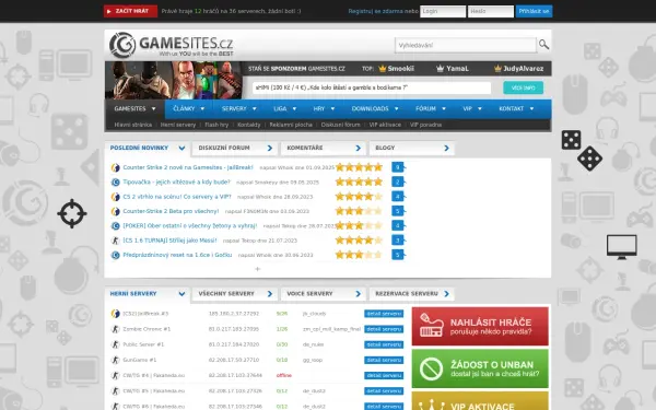 www.gamesites.cz