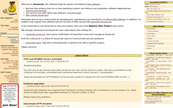 savannah.gnu.org