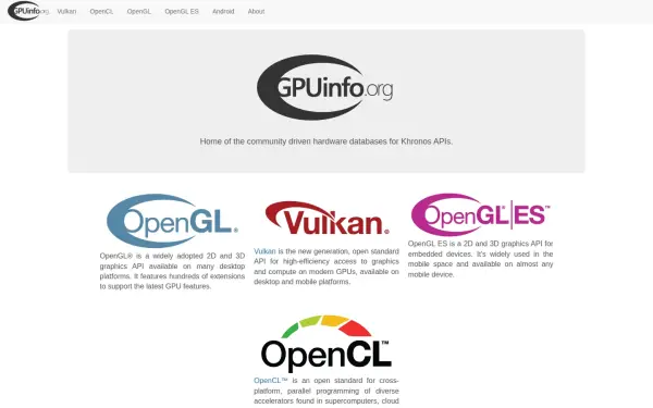 gpuinfo.org