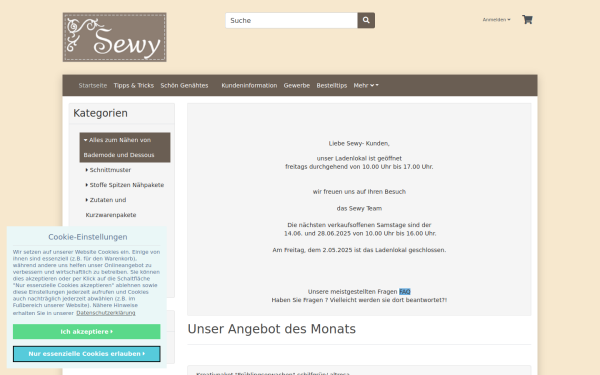 www.sewy.de