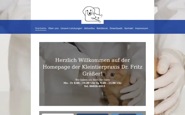 www.kleintierpraxis-graesser.de