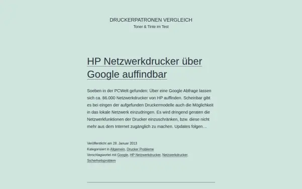 www.druckerpatronen-vergleich.de