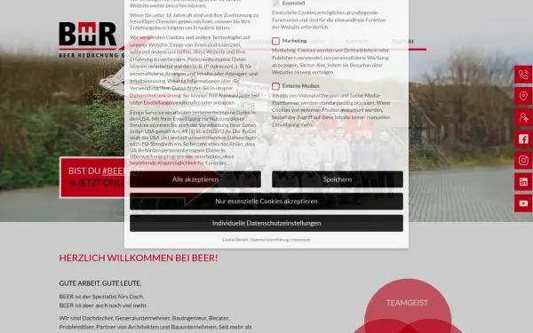 www.dachdecker-beer.de