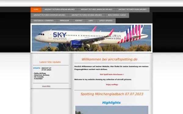 www.aircraftspotting.de