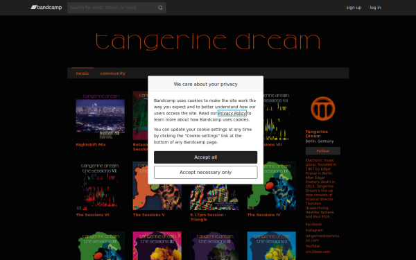 tangerinedream.bandcamp.com
