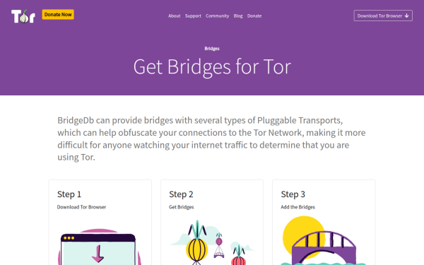 bridges.torproject.org