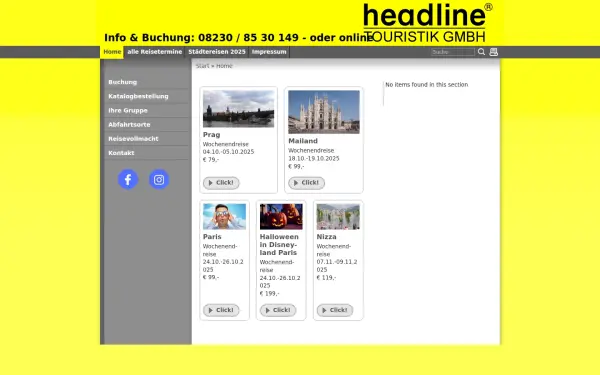 headlinetouristik.de