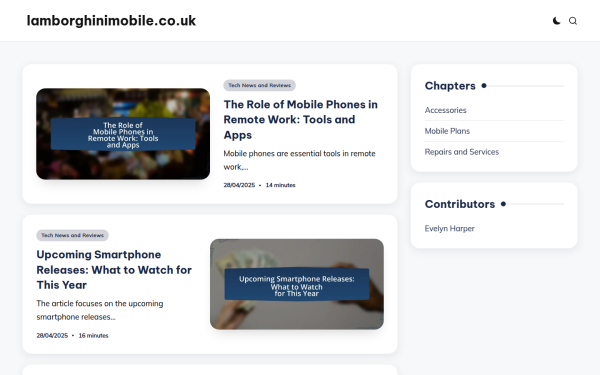 lamborghinimobile.co.uk