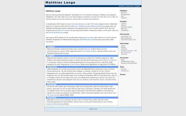 www.matze-lange.de