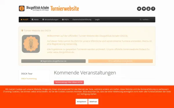 discgolfturnier.de