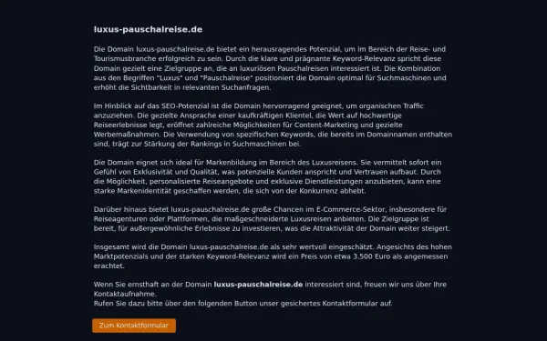 luxus-pauschalreise.de