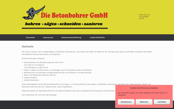 diebetonbohrergmbh.de