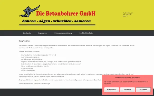diebetonbohrergmbh.de