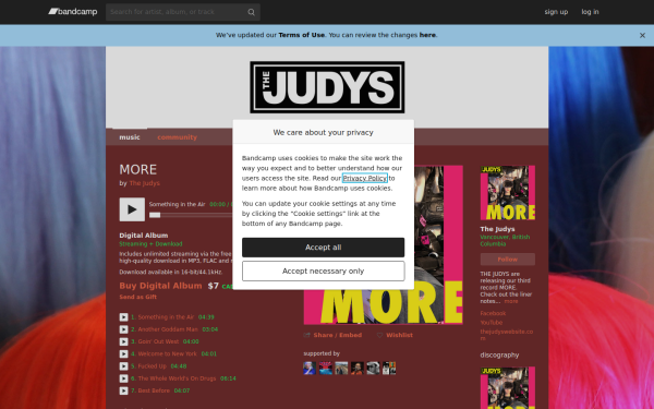 thejudys.bandcamp.com
