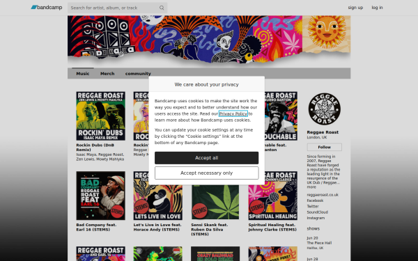 reggaeroast.bandcamp.com