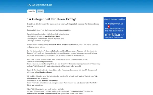 www.1a-gelegenheit.de
