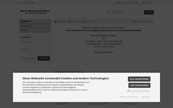 www.macs-straussenei-shop.de
