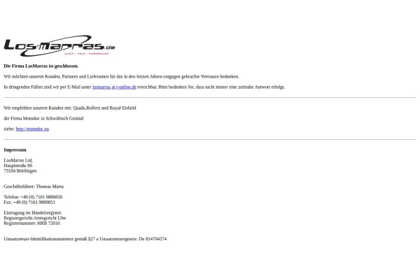 losmarras.de