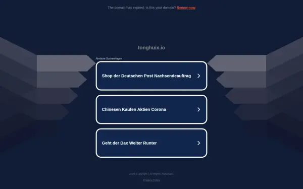 tonghuix.io