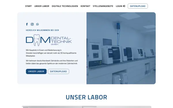 dm-dentaltechnik.de