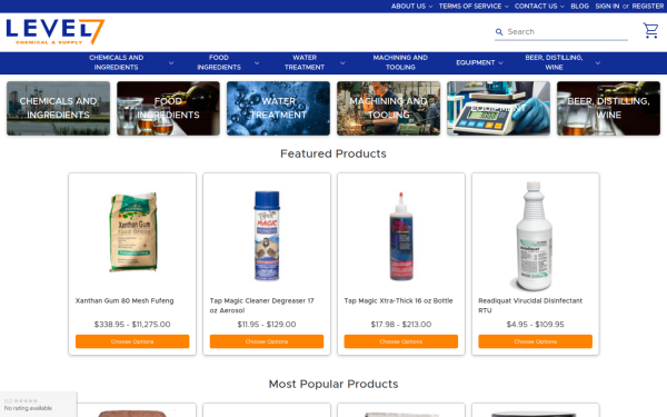level7chemical.com