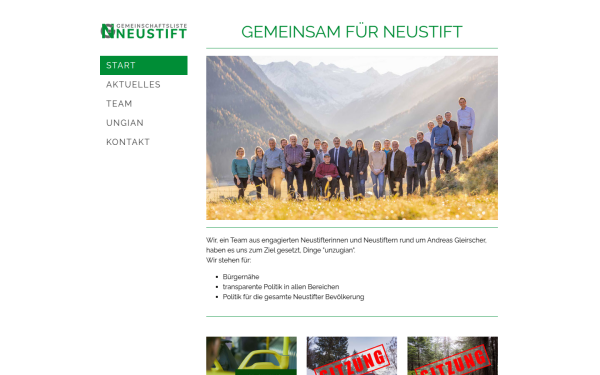 www.gemeinschaftsliste-neustift.at
