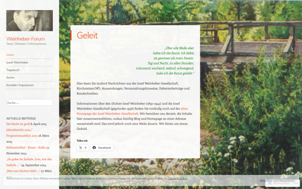 weinheber.net