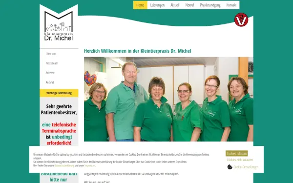 www.kleintierpraxis-michel.de